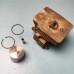 STIHL KM94 Genuine Cylinder Piston Kit 35MM OEM 4194-020-1204 HL91 HL92 SP92  KM94 FS94 2-Mix 24.1 CC Brushcutters Hedgecutter Kombi Engines