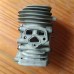 Husqvarna T435 Genuine Cylinder Piston Kit 40mm 523084301 for Zenoah RedMax GZ3500T 35cc Top Handled Chainsaw Rings Wrist Pin Clips Assembly