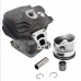 Stihl MS362 Genuine Cylinder Kit 47mm OEM 1140-020-1210 Early Style for MS362C MS362M Chainsaw Zylinder With Piston Ring Pin Clips Assembly