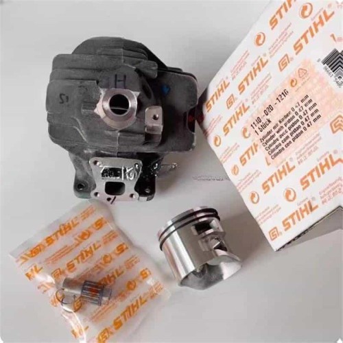 Stihl MS362 Genuine Cylinder Kit 47mm OEM 1140-020-1210 Early Style for MS362C MS362M Chainsaw Zylinder With Piston Ring Pin Clips Assembly