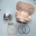 OLEO-MAC 983TTA Original Cylinder Piston Kit 52mm OEM 50102012 For EFCO TT183 EMAK 80cc Concrete Saw OLEO-MAC 983TTA Original Cylinder Piston Kit 52mm OEM 50102012 For EFCO TT183 EMAK 80cc Concrete Saw