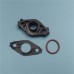 Briggs & Stratton DOV700 Genuine Carburetor Spacer 793456 for DOV750 700 I/C 6.5HP 161cc Engine OEM Carb Insulator Intake Gasket Manifold Flange