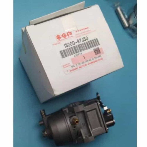 SUZUKI DF2.5 Genuine Walbro Carburetor Earlier Style 1320097J50 for 4T 2.5HP 68CC Outboard