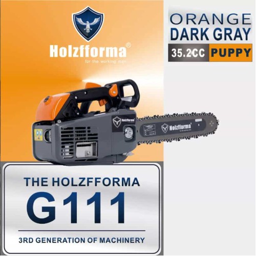 Holzfforma G111 FarmerTec  35.2cc  14" Top Handle Pruning Saw – Lightweight Aerial Work Chainsaw Copy Stihl MS200T/02T/19T