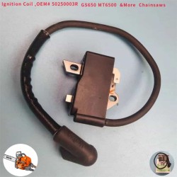 Oleo-Mac GS650 Genuine Ignition Coil OEM 50250003 for eMak GS651 965 efco MT6500 165 63.4cc Chainsaws Walbro MBU-46B Igniter Oleo-Mac GS650 Genuine Ignition Coil OEM 50250003 for eMak GS651 965 efco MT6500 165 63.4cc Chainsaws Walbro MBU-46B Igniter