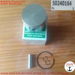 Oleo-Mac GS350 Genuine Piston Kit 40mm 50240164  GS35C 935 & EFCO MT350 MT3500 135 38.9CC Chainsaws