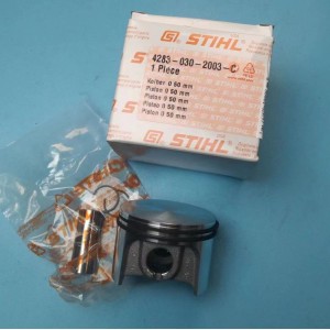 STIHL BR800 piston kit detail view rings pin circlips
