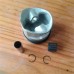 STIHL MS462 Piston Kit 52mm 1142-030-2006 Early for MS462C/C-M/Magnum 72.2cc Chainsaws Complete Assembly with Rings, Ping Pin & Needle Bearing Combo