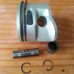 STIHL MS462 Piston Kit 52mm 1142-030-2006 Early for MS462C/C-M/Magnum 72.2cc Chainsaws Complete Assembly with Rings, Ping Pin & Needle Bearing Combo
