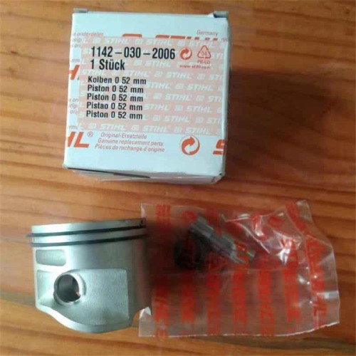 STIHL MS462 Piston Kit 52mm 1142-030-2006 Early for MS462C/C-M/Magnum 72.2cc Chainsaws Complete Assembly with Rings, Ping Pin & Needle Bearing Combo