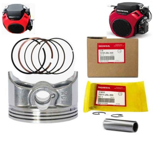 Honda GX630 Genuine Piston Kit 78mm 0613A-Z6L-000 GX660 GX690 V-Twin 24HP Engine Complete Rings Set Pin Clips Assembly