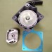 Oleo-Mac BCH400T Genuine Recoil Starter Claw Assy e-Start 4T OEM# 61452077 for Emak BCH400BP Efco DSH4000T/BP Brushcutters