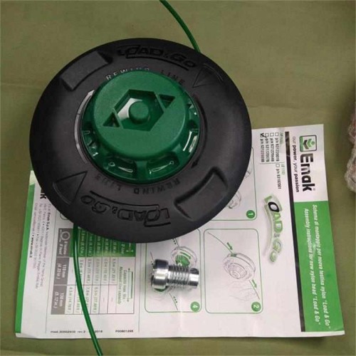 Oleo-Mac OM36 Genuine Load & Go Nylon Trimmer Head OEM# 63122009 for Emak EFCO  Sparta & BC‑Series Brushcutters